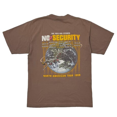 THE ROLLING STONES NO SECURITY PADLOCK TONGUE BROWN MURINA LARGE 8235