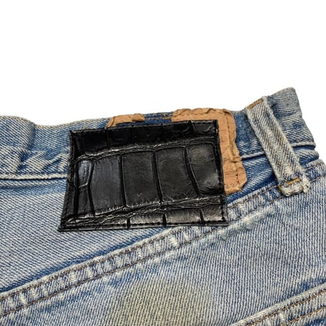 greatLAnd original GRUNGE MAN DENIM PANT LARGE / LEVIS 501 EARLY 1966