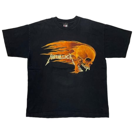 METALLICA PUSHEAD FLAME SKULL GIANT XL 0798