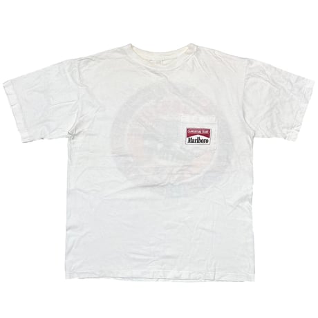Marlboro ADVENTURE TEAM POCKET TEE WHITE FITS XL 6631