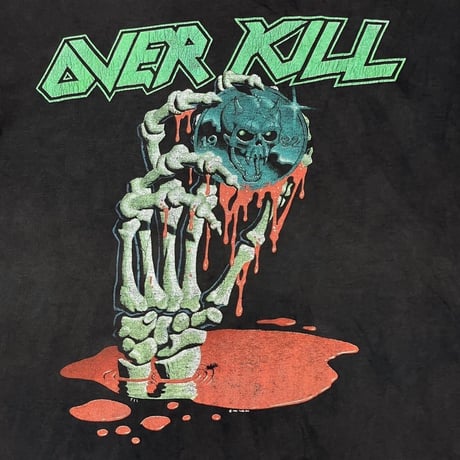 OVER KILL 1991 BLOOD MONEY FRUIT OF THE LOOM LARGE 2077