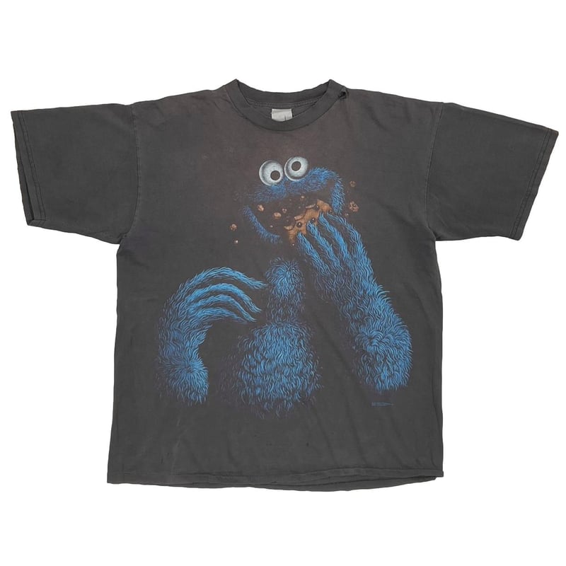 SESAME STREET COOKIE MONSTER BLACK OUT CHANGES