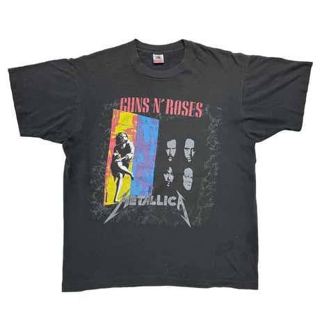 GUNS N' ROSES x METALLICA x FAITH NO MORE 1992 TOUR FRUIT OF THE LOOM XL 8229