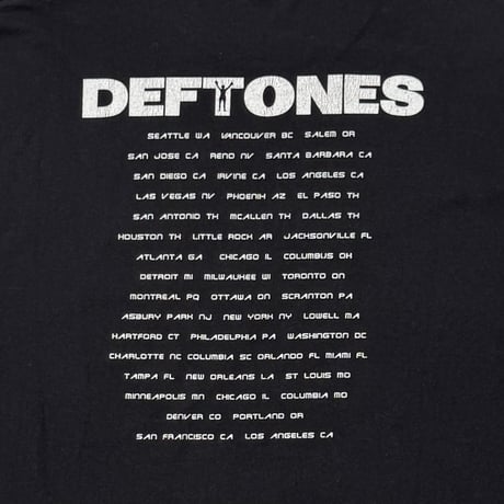 DEFTONES TOUR WHITE PONY GIANT FITS XL 0029