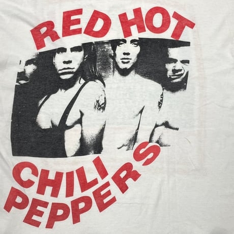 RED HOT CHILI PEPPERS PORTRAIT LOLLAPALOOZA 1992 WHITE FITS L-XL 5925