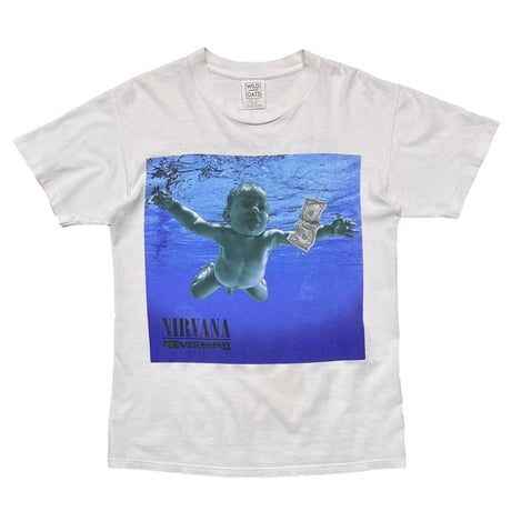 NIRVANA NEVERMIND WHITE WILD OATS MEDIUM 7541