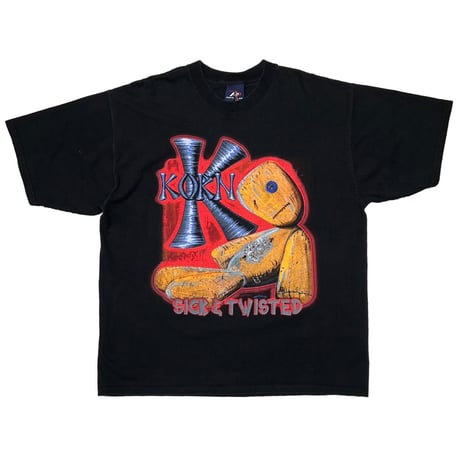 KORN ISSUES SICK & TWISTED WORLD TOUR 2000 BOOTLEG XL 9313