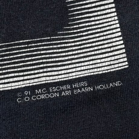 MC ESCHER SKY AND WATER BLACK SOFTEE XL 1744