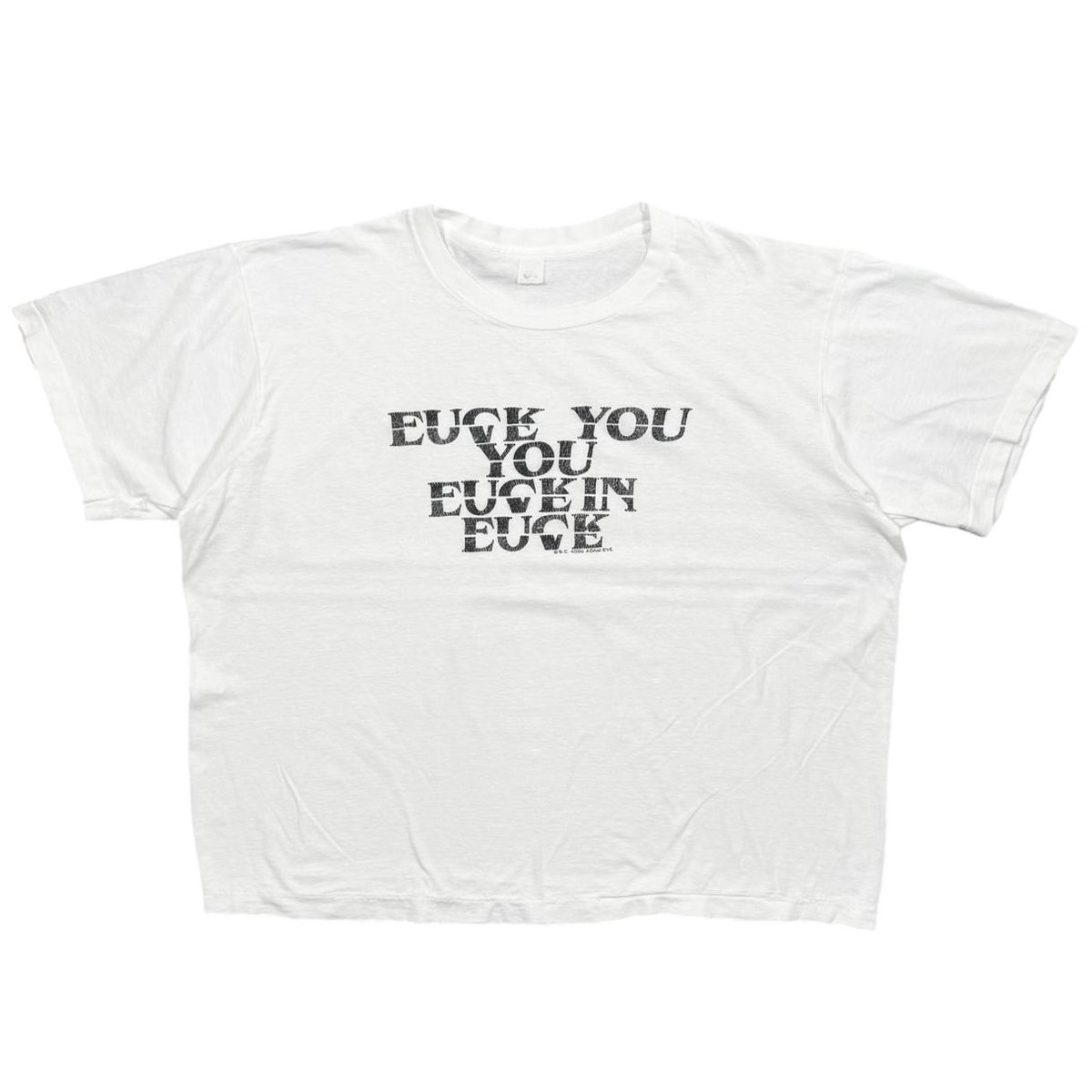 greatLAnd fuck love shirt / new vintage FRUIT O