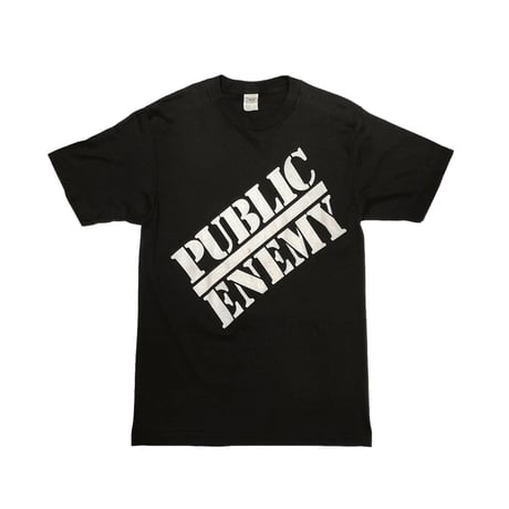 PUBLIC ENEMY 80s TARGET TEE CHED LARGE MADE IN USA 1126