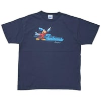 DISNEY VINTAGE MICKEY MR FANTASMIC NAVY XL 9307