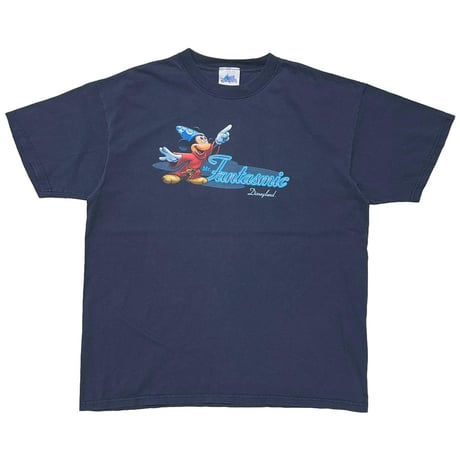 DISNEY VINTAGE MICKEY MR FANTASMIC NAVY XL 9307
