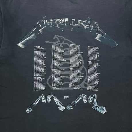 METALLICA 4 FACE 1991-1992 METALLICA TAG LARGE 5721
