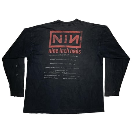 NINE INCH NAILS THE DOWNWARD SPIRAL 1994 TOUR LS XL 0027