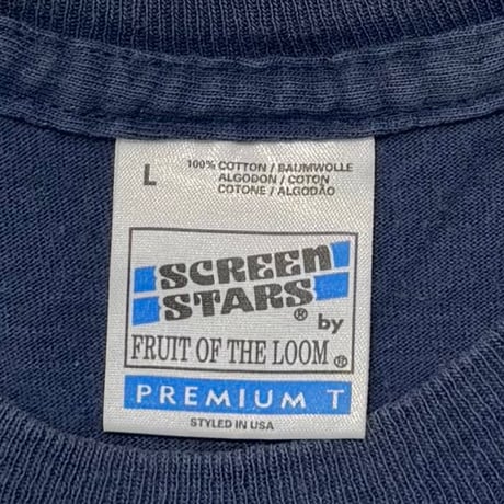 oasis KNEBWORTH NAVY SCREEN STARS LARGE 2583