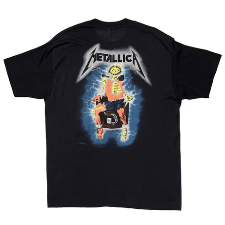 METALLICA 1987 RIDE THE LIGHTNING TEEJAYS XL 9320