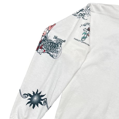 DENNIS RODMAN TATTOO LS WHITE XL 2741