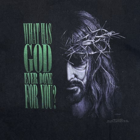 JESUS CHRIST 1993 WHAT HAS GOD EVER DONE FOR YOU? XL 2528