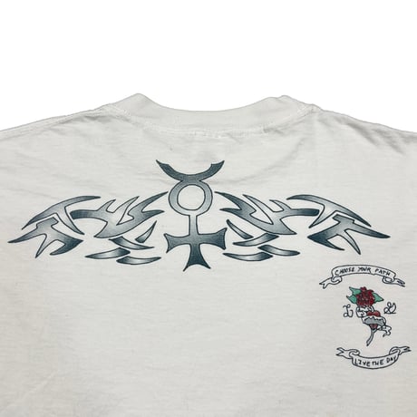 DENNIS RODMAN TATTOO LS WHITE XL 0768