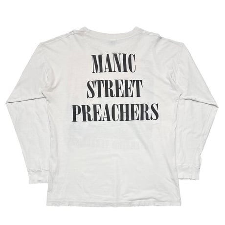 MANIC STREET PREACHERS GENERATION TERRORISTS LS WHITE XL 2406
