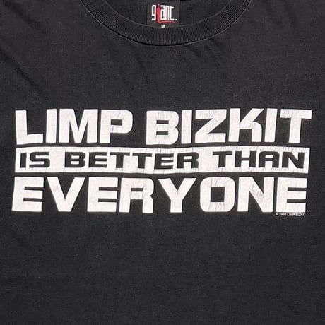 LIMP BIZKIT 1998 LIMP BIZKIT IS BETTER THAN EVERYONE GIANT MEDIUM 7228