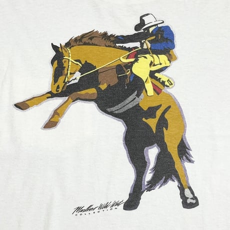 Marlboro WILD WEST WILD HORSE with Marlboro man WHITE 1 9967
