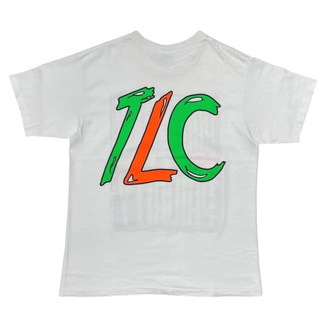 TLC PROTECTION IS THE PRIORITY 1992 TOUR TEE WHITE ALL SPORT LARGE 9122
