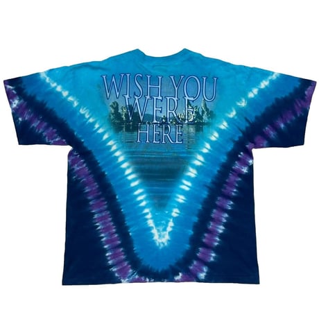 PINK FLOYD WISH YOU WERE HERE TEE LIQUID BLUE XL 6321