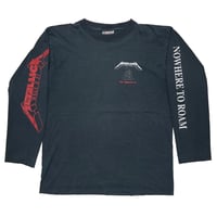 RED HOT CHILI PEPPERS WORLD TOUR 1996 TEE BLACK