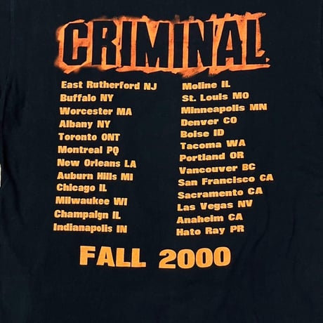 EMINEM CRIMINAL FALL 2000 ALL SPORT MEDIUM 9455
