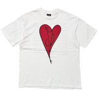 THE SMASHING PUMPKINS HEART LOGO WHITE GIANT BY TEEJAYS XL 1906