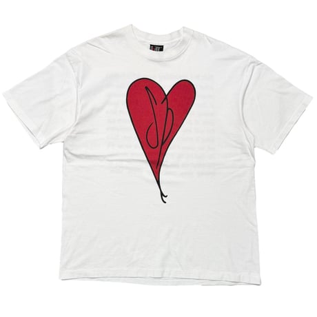 THE SMASHING PUMPKINS HEART LOGO WHITE GIANT BY TEEJAYS XL 1906