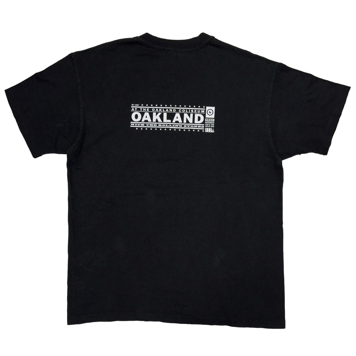 PEARL JAM x ROLLING STONES 1997 OAKLAND ANVIL X