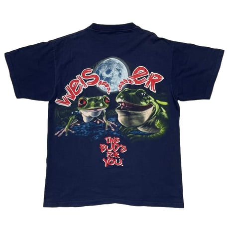 Budweiser FROGS THIS BUD'S FOR YOU NAVY FITS LARGE 0360
