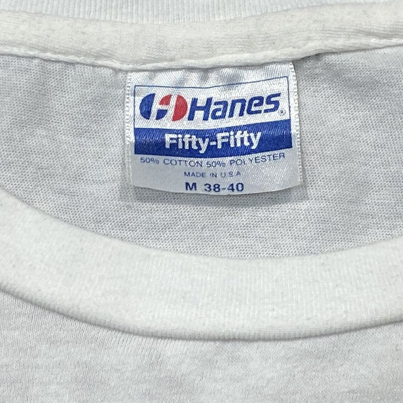 SONIC YOUTH HYSTERIC COMICS TEE WHITE HANES MED