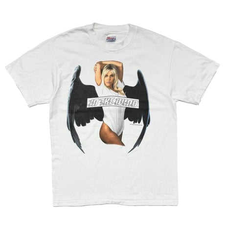 EASY RIDERS IN THE WIND BLACK WING WOMEN WHITE HANES MEDIUM 1666