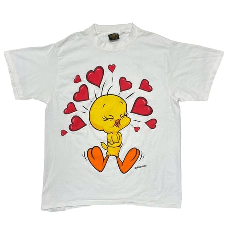 LOONEY TUNES 1994 TWEETY LAUGHING WHITE CHANGES LARGE 9214