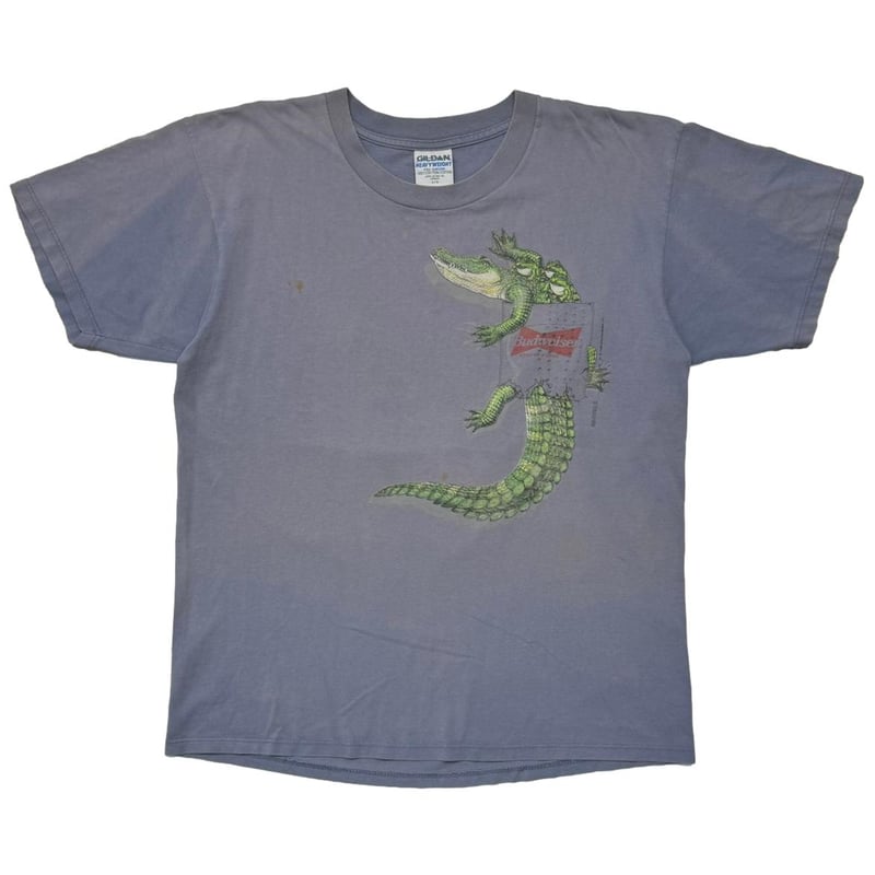 Budweiser 1996 FAKE POCKET PRINT FROGS & CROCOD