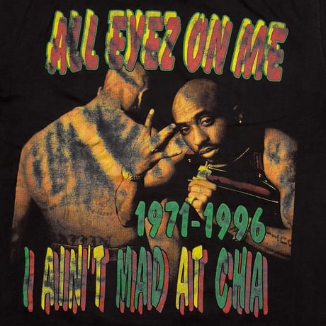 2PAC IN MEMORY OF 2PAC ALL EYEZ ON ME RAP DESIGN XL 1065