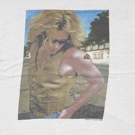 BON JOVI SUPERMAN TATTOO WHITE SCREEN STARES XL 7272