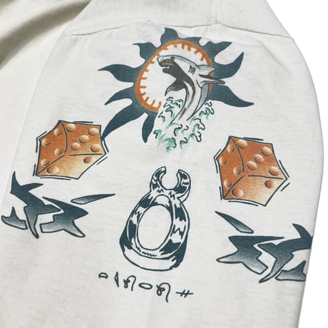 DENNIS RODMAN TATTOO LS WHITE XL 9117