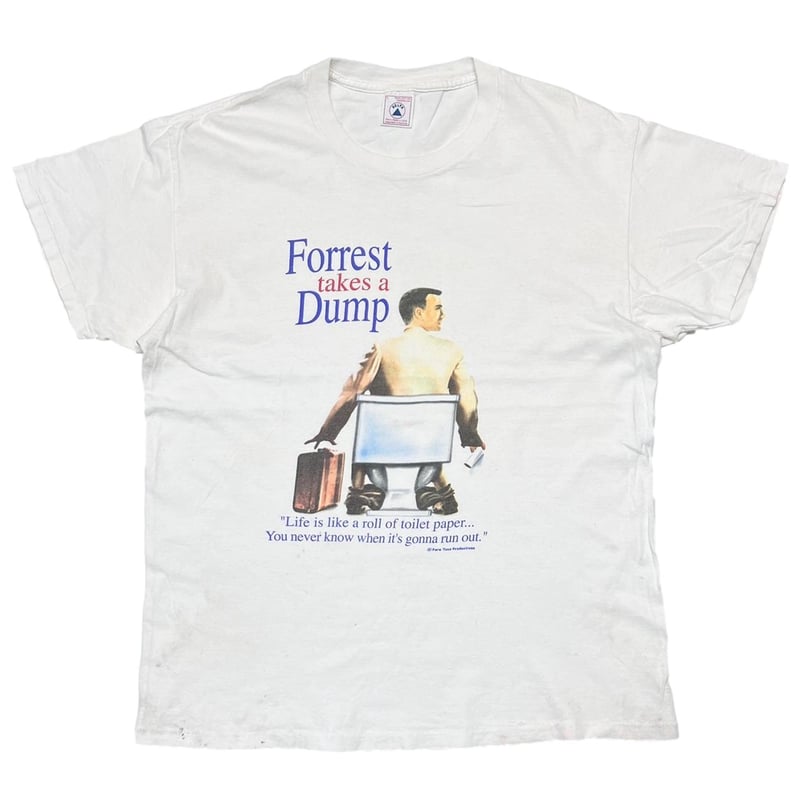 限定SALE vintage 90s Forrest Gump T 90sヴィンテージ｜Forrest Gump Chocolate Tシャツ｜L