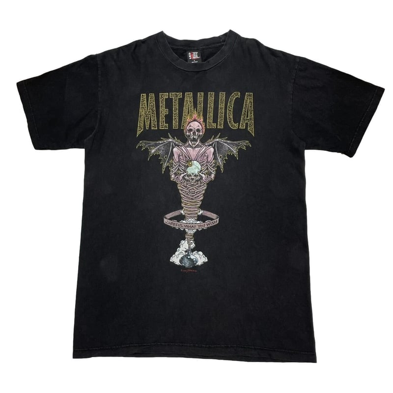 LLICA PUSHEAD king nothing giant製 VINTAGE(ヴィンテージ) 90s METALLICA PUSHEAD KING NOTHING TEE