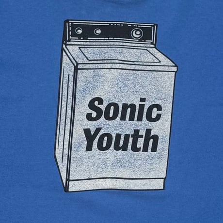 SONIC YOUTH WASHING MACHINE BLUE FRUIT OF THE LOOM LARGE 6755