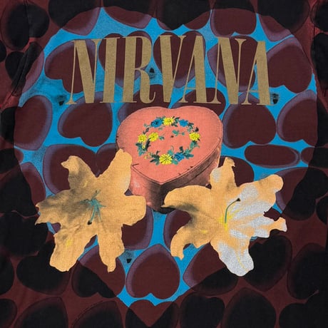 NIRVANA HEART SHAPED BOX GIANT BY TULTEX XL 5639