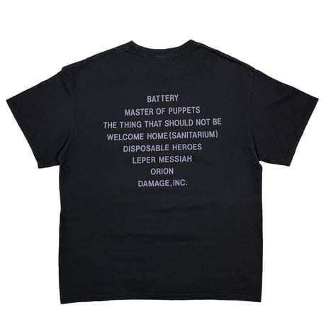 METALLICA MASTER OF PUPPETS TENNESSEE RIVER LARGE 8474