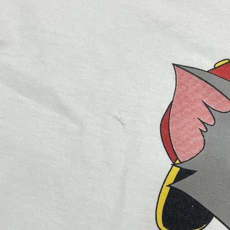 TOM & JERRY 1993 TEE VELBASHEEN TAG XL WHITE 2150