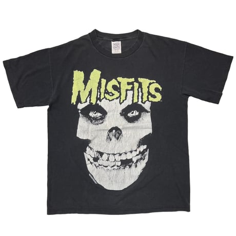 MISFITS 1997 SKULL glow in the dark GREEN TEXT WILD OATS XL 1093