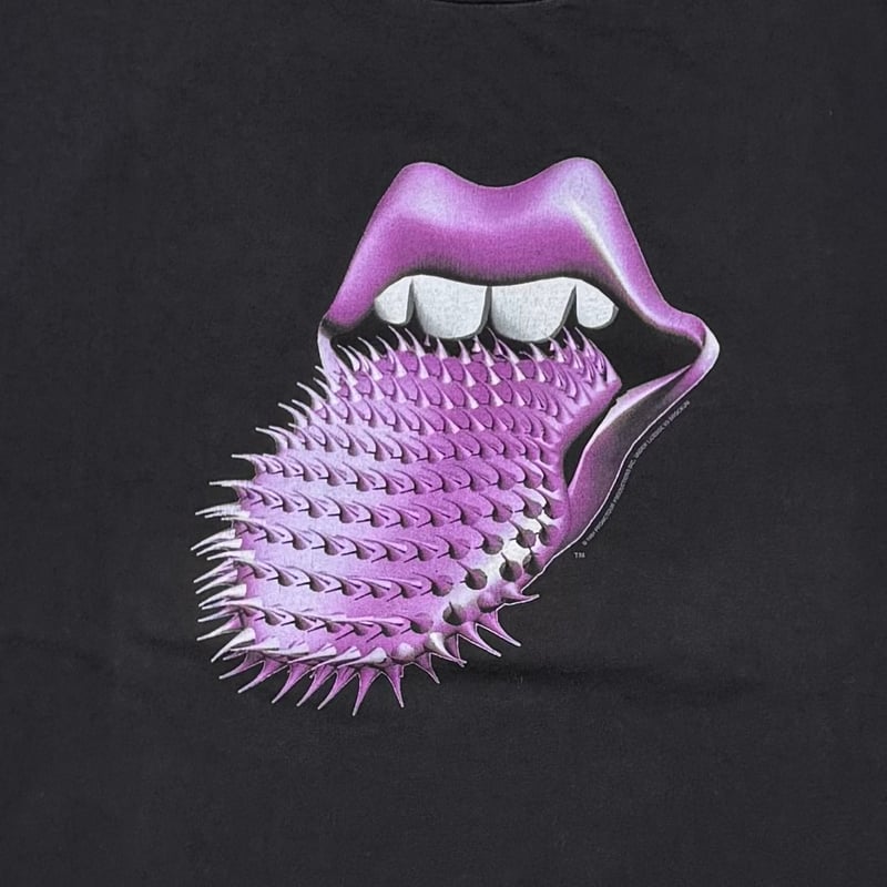 THE ROLLING STONES VOODOO LOUNGE PURPLE SPIKE T