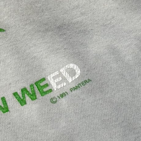 PANTERA BAD COMPANY DID IT, SO CAN WEED 1991 HANES XL 0608